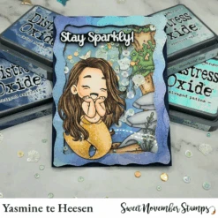 Sweet November Stamps A Mermaids Tale Embellishment Mix Sns-sq-mt-25 -Simon Says Stamp Sweet November Stamps A Mermaids Tale Embellishment Mix sns sq mt 25 yasmine