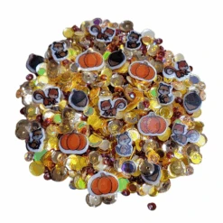 Sweet November Stamps Golden Harvest Embellishment Mix Sns-sq-gh-25