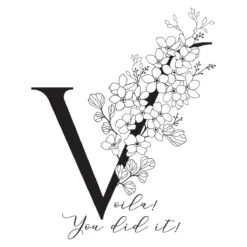 Spellbinders Floral V And Sentiment Press Plates Bp-145*