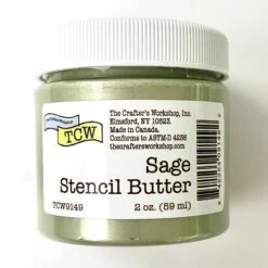 The Crafter’s Workshop Stencil Butter Sage Tcw9149