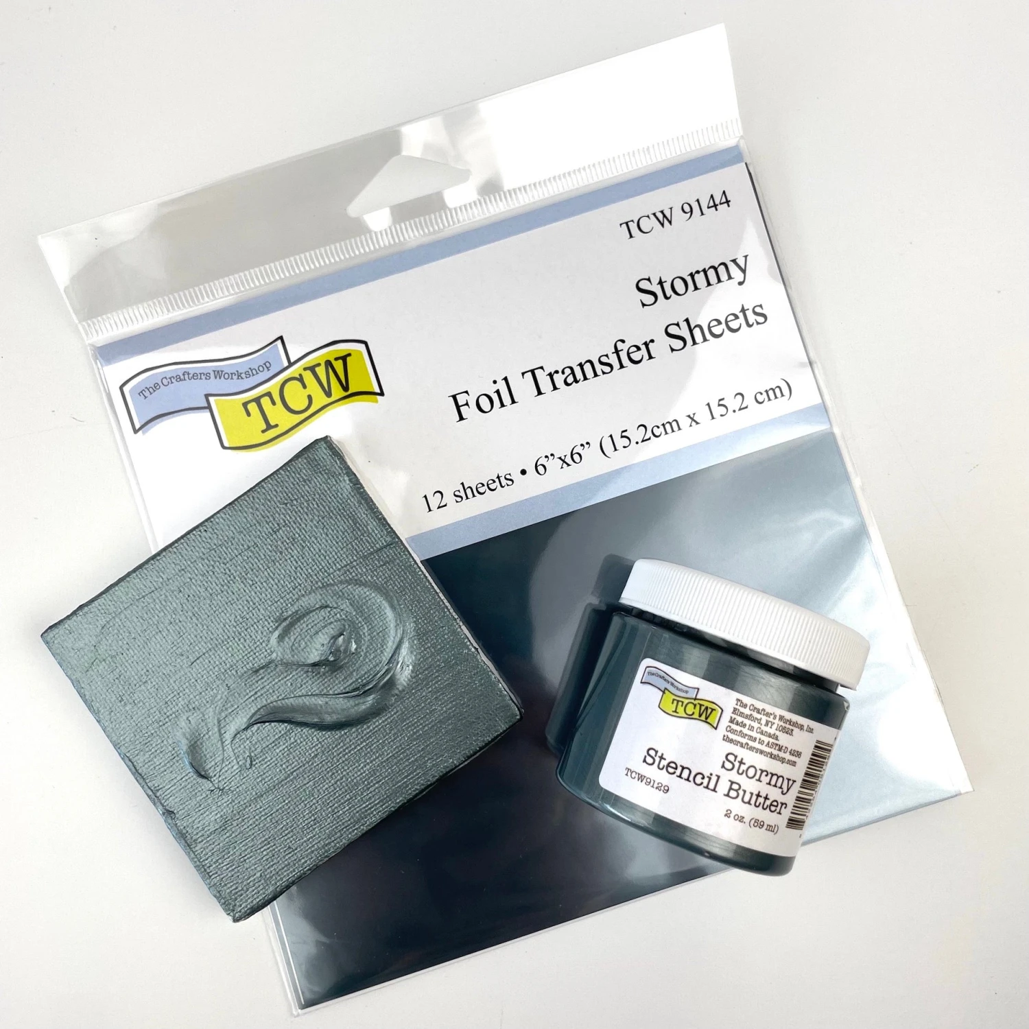 The Crafter’s Workshop Stormy Stencil Butter Tcw9129* 4 The Crafter’s Workshop Stormy Stencil Butter Tcw9129* - Image 2