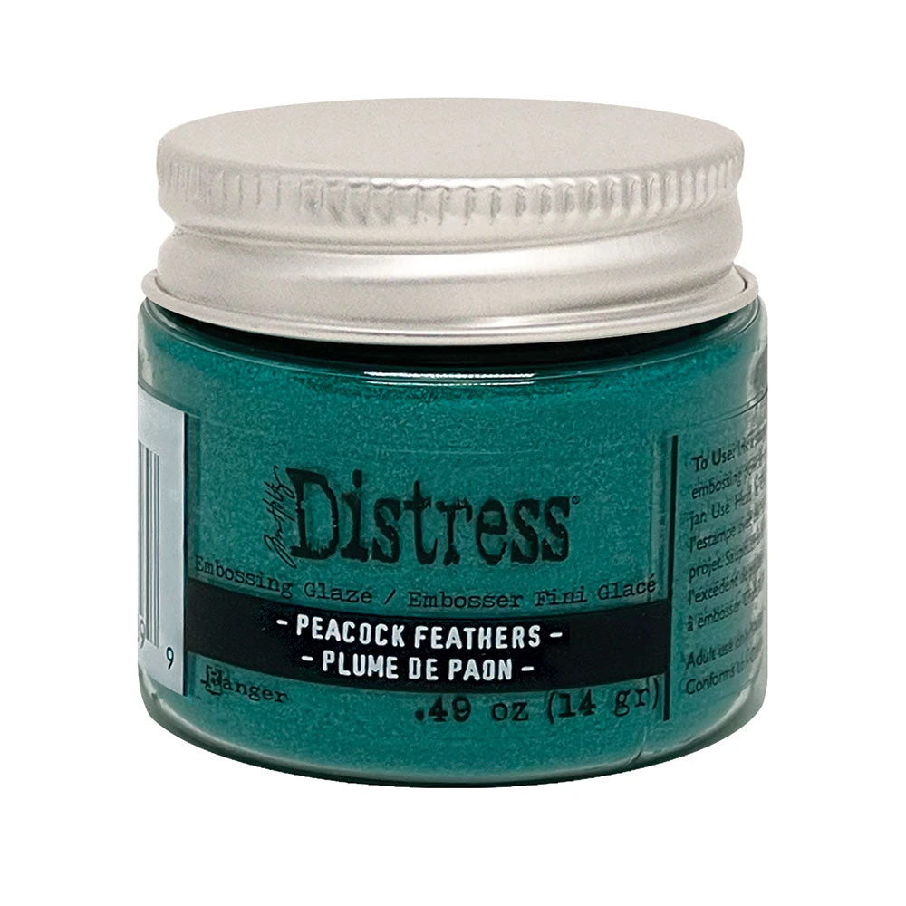 Tim Holtz Distress Embossing Glaze Peacock Feathers Ranger Tde84099 3 Tim Holtz Distress Embossing Glaze Peacock Feathers Ranger Tde84099