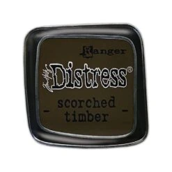 Tim Holtz Distress Enamel Pin Scorched Timber Ranger Tdz83528 -Simon Says Stamp TDZ83528 DistressPadEnamelPin ScorchedTimber OutOfPackage 02