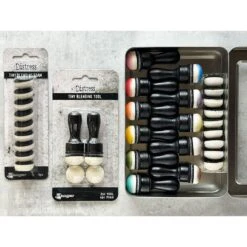 Tim Holtz Distress Tiny Blending Tool Bundle Of 10 Ranger -Simon Says Stamp TINY TOOLS 0b219865 e352 49c9 940c f2404ff21aee