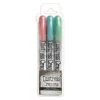 Ranger Tim Holtz Distress Pearl Mica Crayons Set 6 Tsck84396 -Simon Says Stamp TSCK84396 DistCrayons Christmas3pk Set6