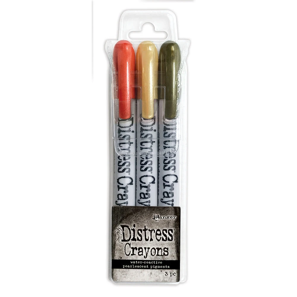 Ranger Tim Holtz Distress Pearl Mica Crayons Set 5 Tshk84341 3 Ranger Tim Holtz Distress Pearl Mica Crayons Set 5 Tshk84341