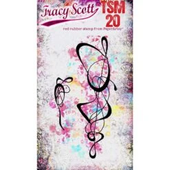 Paper Artsy Tracy Scott Mini Cling Stamps Tsm20