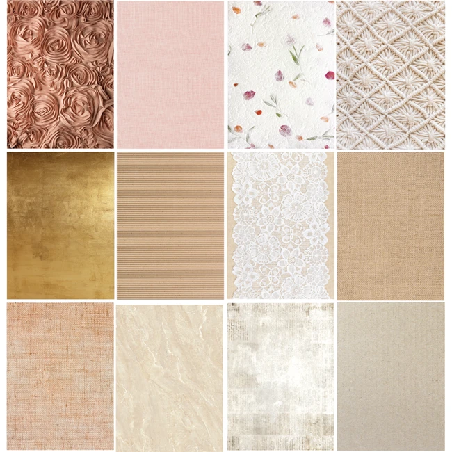 Honey Bee Textiles And Textures Vintage 6 X 8.5 Paper Pad Hbpa-053 4 Honey Bee Textiles And Textures Vintage 6 X 8.5 Paper Pad Hbpa-053 - Image 2