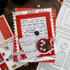 This Calls For Confetti Christmas Post Ephemera -Simon Says Stamp This Calls For Confetti Christmas Post Ephemera letter