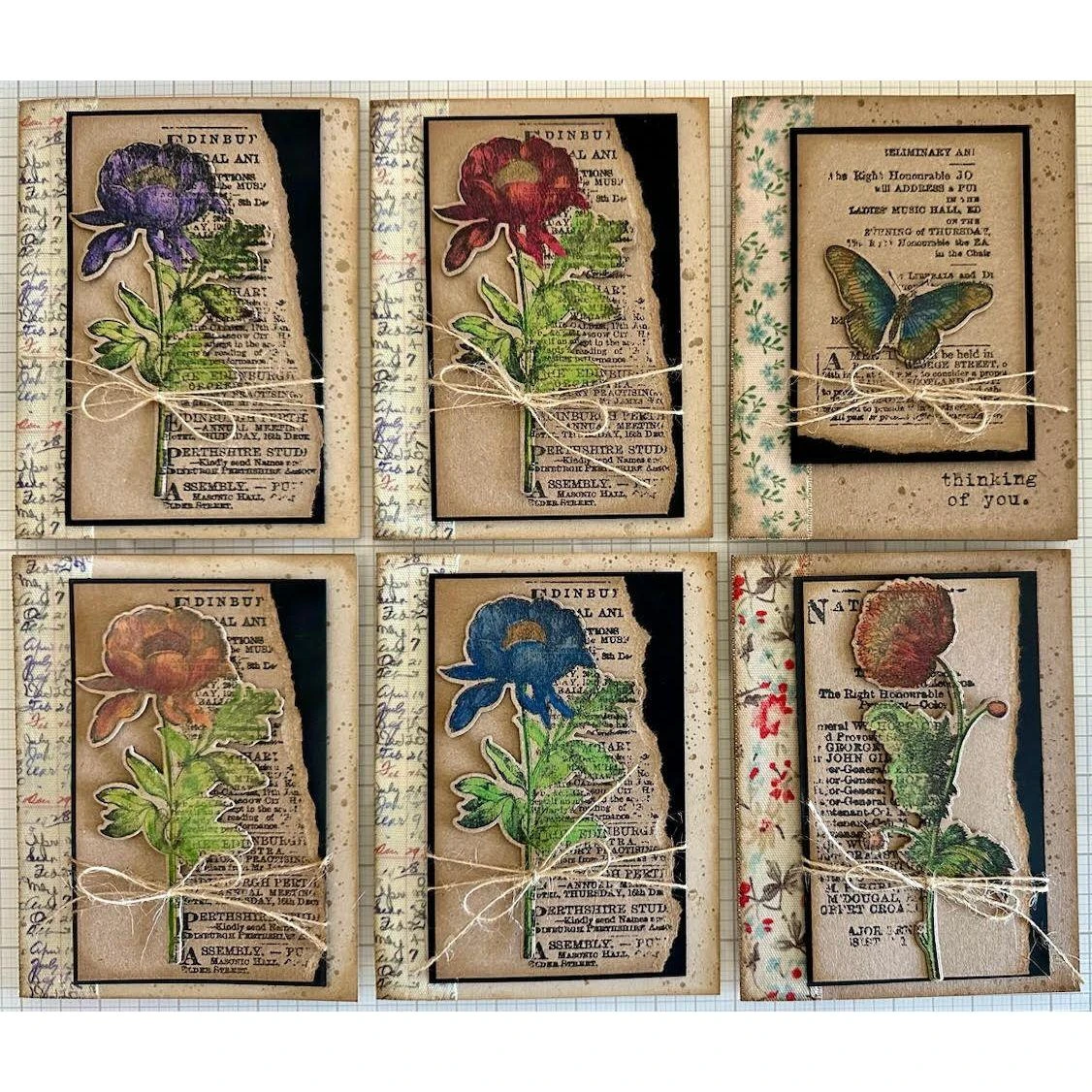 Tim Holtz Distress Frayed Burlap Ink Pad And Reinker Bundle Ranger 4 Tim Holtz Distress Frayed Burlap Ink Pad And Reinker Bundle Ranger - Image 2