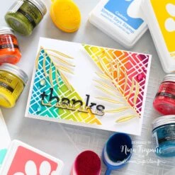 Tim Holtz Distress Embossing Glaze Squeezed Lemonade Ranger Tde84105 -Simon Says Stamp TimHoltzDistressEmbossingGlazesJulyRelease Nina MarieTrapani 1 f39bc4a0 2db3 4165 abb2 878553a6b64e