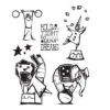 Tim Holtz Cling Rubber Stamps BIG TOP Cms191 -Simon Says Stamp Tim Holtz Cling Rubber Stamps BIG TOP cms191 new