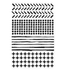 Tim Holtz Cling Rubber Stamps MIXED MEDIA 2 CMS261