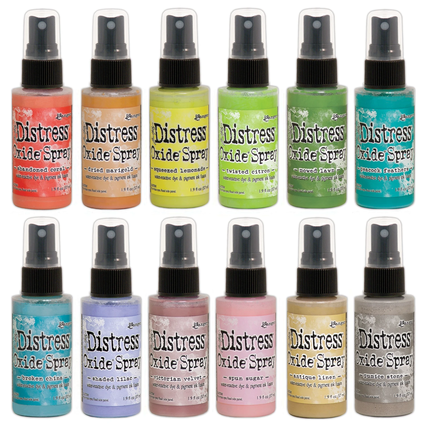 Tim Holtz Distress 12 Oxide Sprays Bundle 1 3 Tim Holtz Distress 12 Oxide Sprays Bundle 1