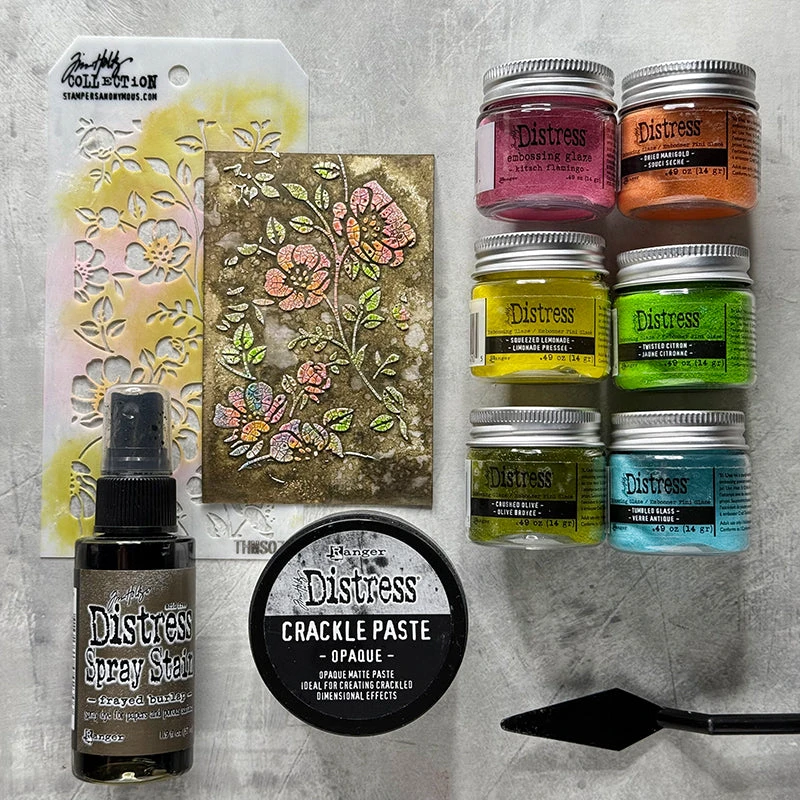 Tim Holtz Distress Embossing Glaze Dried Marigold Ranger Tde88110 8 Tim Holtz Distress Embossing Glaze Dried Marigold Ranger Tde88110 - Image 6