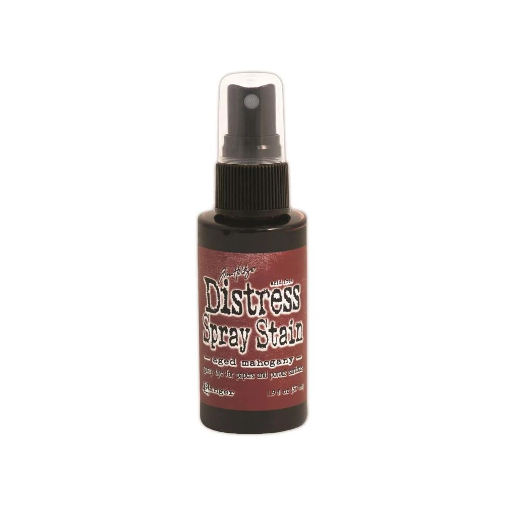 Tim Holtz Distress Spray Stain Aged Mahogany Ranger TSS42129 3 Tim Holtz Distress Spray Stain Aged Mahogany Ranger TSS42129