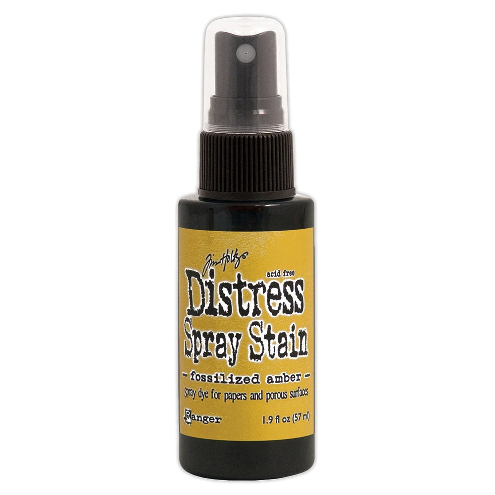 Tim Holtz Distress Spray Stain Fossilized Amber Ranger TSS44116 3 Tim Holtz Distress Spray Stain Fossilized Amber Ranger TSS44116