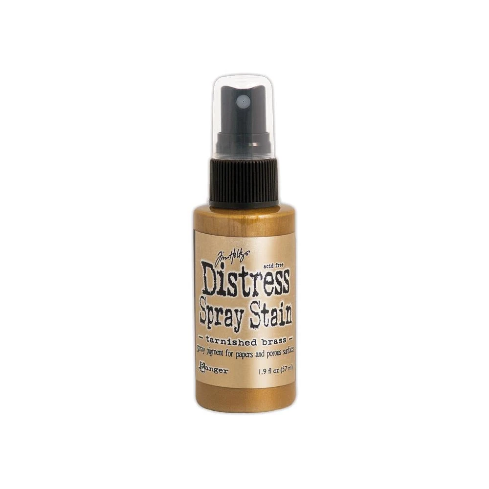 Tim Holtz Distress Spray Stain Tarnished Brass Ranger TSS42549 3 Tim Holtz Distress Spray Stain Tarnished Brass Ranger TSS42549