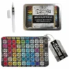 Tim Holtz Distress Watercolor Pencils 1 Waterbrush And 5x8 Zipper Bag Bundle -Simon Says Stamp Tim Holtz Distress Watercolor Pencils 1 Waterbrush And 5x8 Zipper Bag Bundle