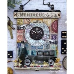 Tim Holtz Etcetera Pinked Trims Thetc-009 -Simon Says Stamp Tim Holtz Etcetera PINKED TRIMS Chipboard THETC 009 travel