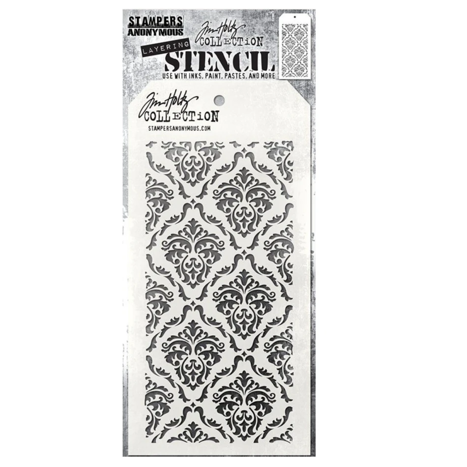 Tim Holtz Layering Stencil Gothic Ths026 3 Tim Holtz Layering Stencil Gothic Ths026