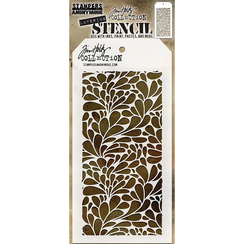 Tim Holtz Layering Stencil SPLASH THS080 3 Tim Holtz Layering Stencil SPLASH THS080