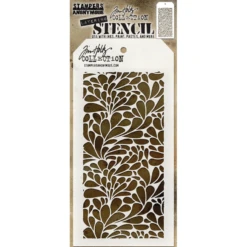 Tim Holtz Mini Stencil Set 26 Mst026 -Simon Says Stamp Tim Holtz MINI STENCIL SET 26 MST026 splash
