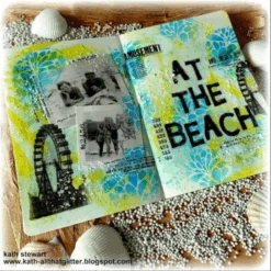 Tim Holtz Mini Stencil Set 26 Mst026 -Simon Says Stamp Tim Holtz MINI STENCIL SET 26 MST026 the beach