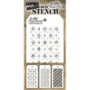 Tim Holtz Mini Stencil Set 31 Mst031 -Simon Says Stamp Tim Holtz MINI STENCIL SET 31 MST031