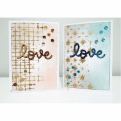 Tim Holtz Mini Stencil Set 31 Mst031 -Simon Says Stamp Tim Holtz MINI STENCIL SET 31 MST031 love