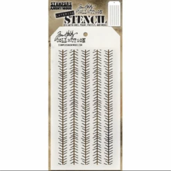 Tim Holtz Mini Stencil Set 31 Mst031 -Simon Says Stamp Tim Holtz MINI STENCIL SET 31 MST031 tinsel