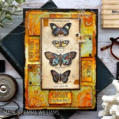 Tim Holtz Mini Stencil Set 10 Mst010 13 Tim Holtz Mini Stencil Set 10 Mst010 -Simon Says Stamp Tim Holtz Mini Stencil Set 10 mst010 butterflies