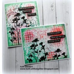 Tim Holtz Mini Stencil Set 10 Mst010 16 Tim Holtz Mini Stencil Set 10 Mst010 -Simon Says Stamp Tim Holtz Mini Stencil Set 10 mst010 green