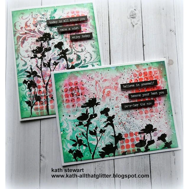 Tim Holtz Mini Stencil Set 10 Mst010 8 Tim Holtz Mini Stencil Set 10 Mst010 - Image 6