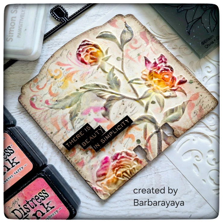 Tim Holtz Mini Stencil Set 10 Mst010 4 Tim Holtz Mini Stencil Set 10 Mst010 - Image 2