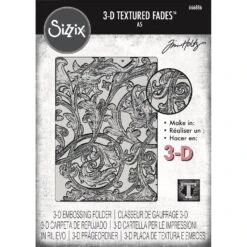 Tim Holtz Sizzix 3D Large A5 Embossing Folder Entangled 666886