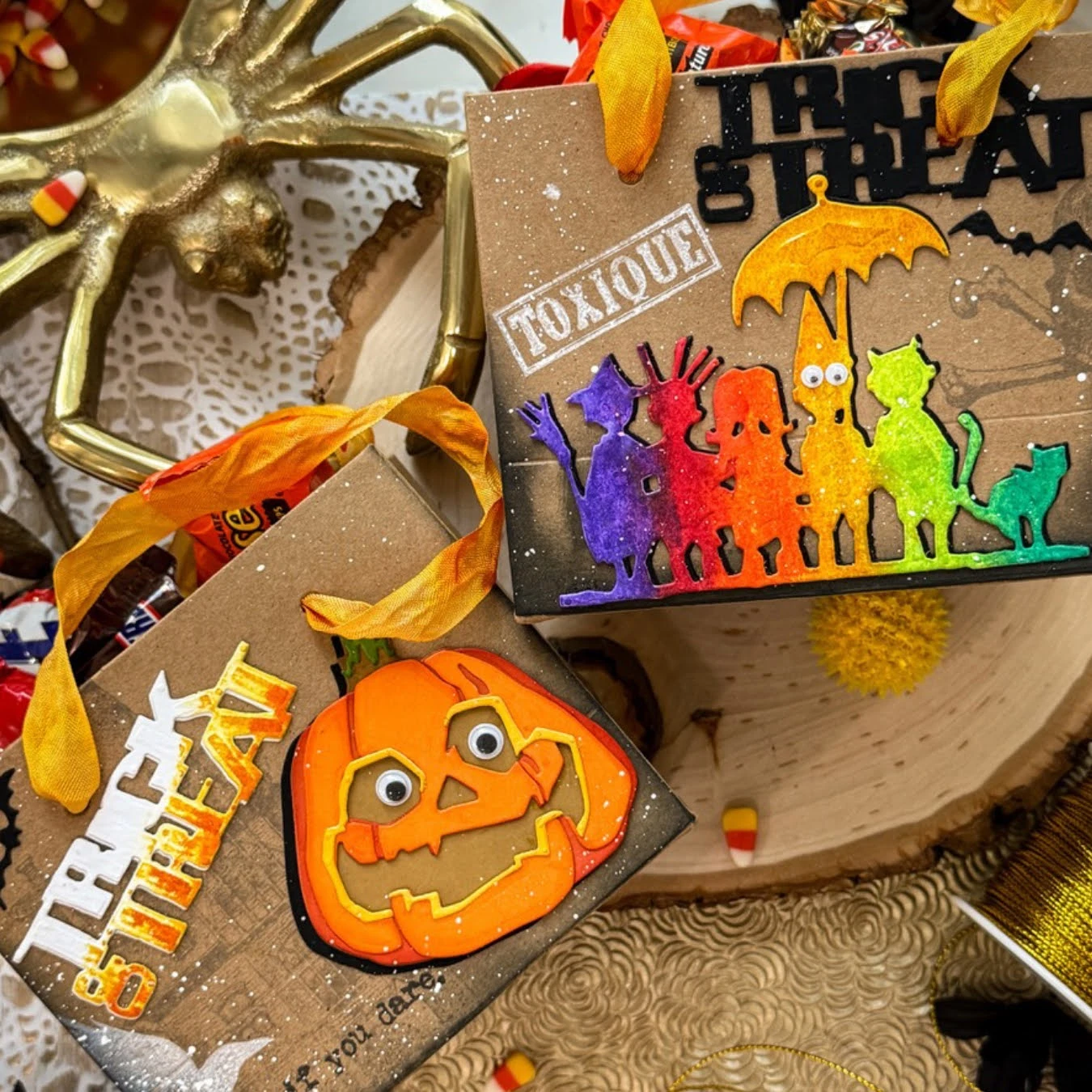 Tim Holtz Sizzix Halloween 2025 Dies Folders And FREE Embossing Pad I Want It All Bundle - Image 6