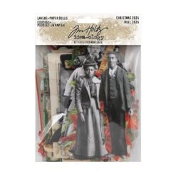 Tim Holtz Idea-ology 2024 Christmas Layers And Paper Dolls Th94414