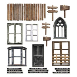 Tim Holtz Idea-ology 2025 Halloween Baseboards Th94434