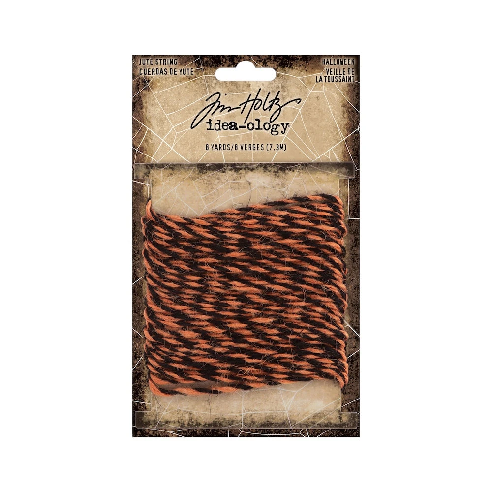 Tim Holtz Idea-ology 2025 Halloween Jute String Th94440 3 Tim Holtz Idea-ology 2025 Halloween Jute String Th94440