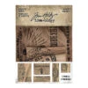 Tim Holtz Idea-ology Advert Vignette Panels Th94124 -Simon Says Stamp Tim Holtz idea ology Advert Vignette Panels th94124