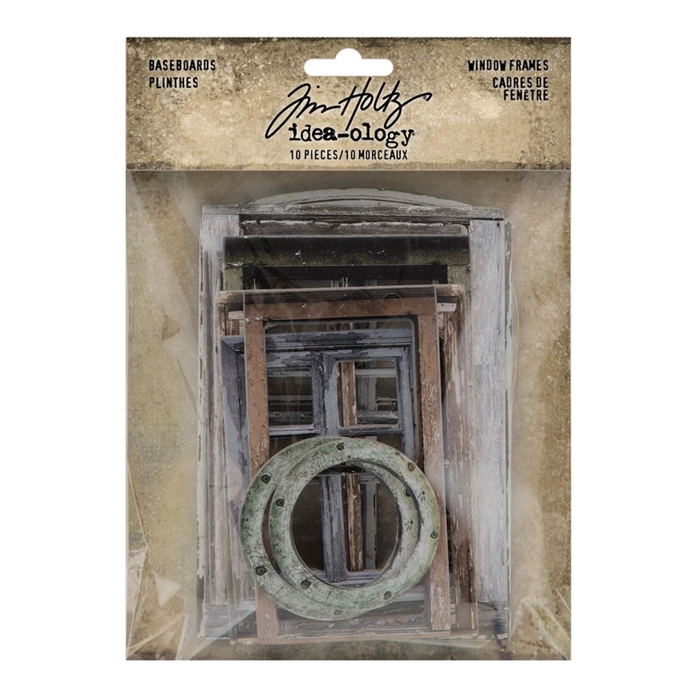 Tim Holtz Idea-ology Baseboard Window Frames Th94248 3 Tim Holtz Idea-ology Baseboard Window Frames Th94248