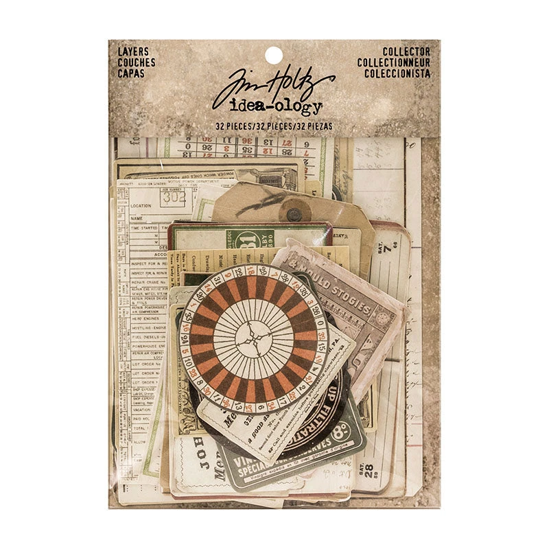 Tim Holtz Idea-ology COLLECTOR Ephemera Layers TH93553 3 Tim Holtz Idea-ology COLLECTOR Ephemera Layers TH93553