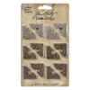 Tim Holtz Idea-ology CORNERS Metal Hardware TH92789 -Simon Says Stamp Tim Holtz idea ology CORNERS Metal Hardware TH92789