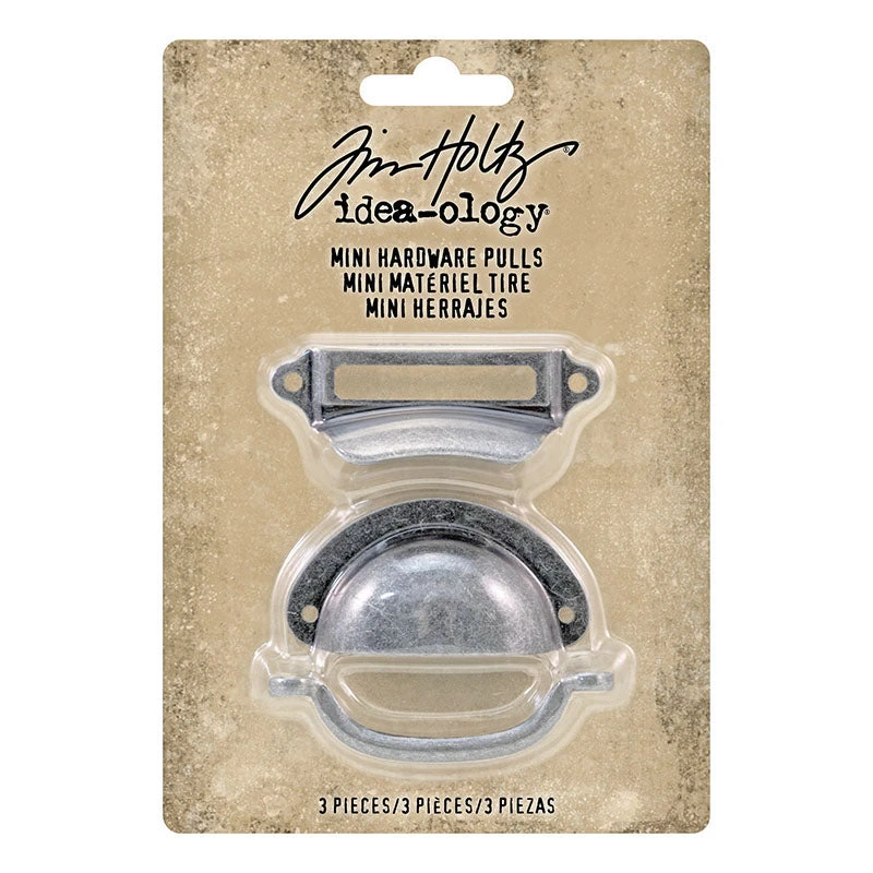 Tim Holtz Idea-ology MINI HARDWARE PULLS Th93685 3 Tim Holtz Idea-ology MINI HARDWARE PULLS Th93685