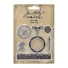 Tim Holtz Idea-ology ODDS AND ENDS Embellishments Th94143 -Simon Says Stamp Tim Holtz idea ology ODDS AND ENDS Embellishments th94143