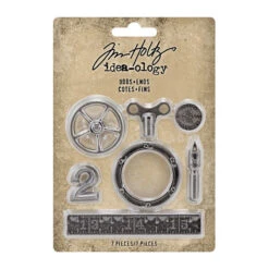 Tim Holtz Idea-ology ODDS AND ENDS Embellishments Th94143