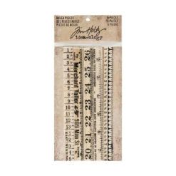 Tim Holtz Idea-ology RULER PIECES Findings TH93565