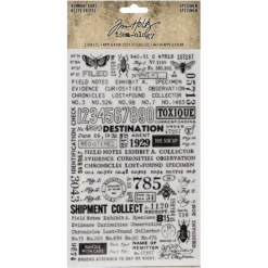 Tim Holtz Idea-ology SPECIMEN Remnant Rubs Th94047