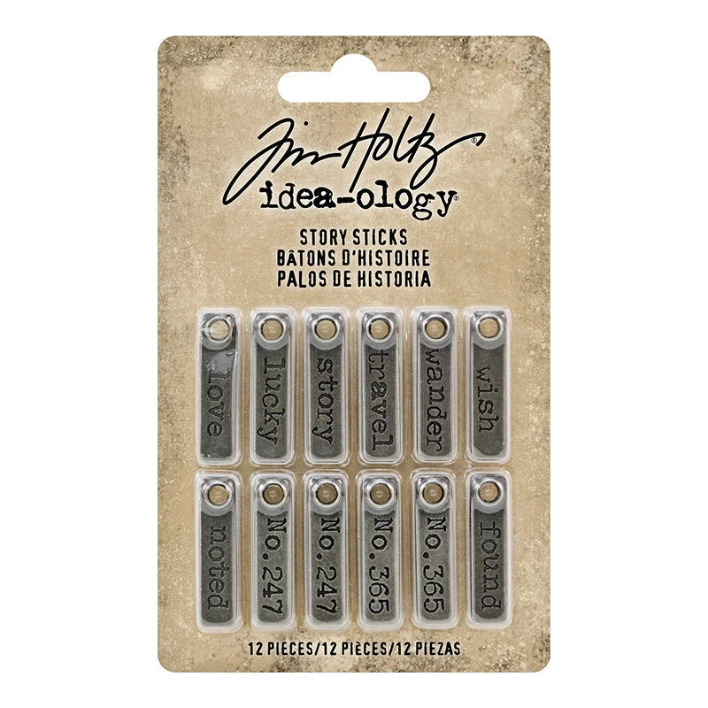 Tim Holtz Idea-ology STORY STICKS Th93680 3 Tim Holtz Idea-ology STORY STICKS Th93680